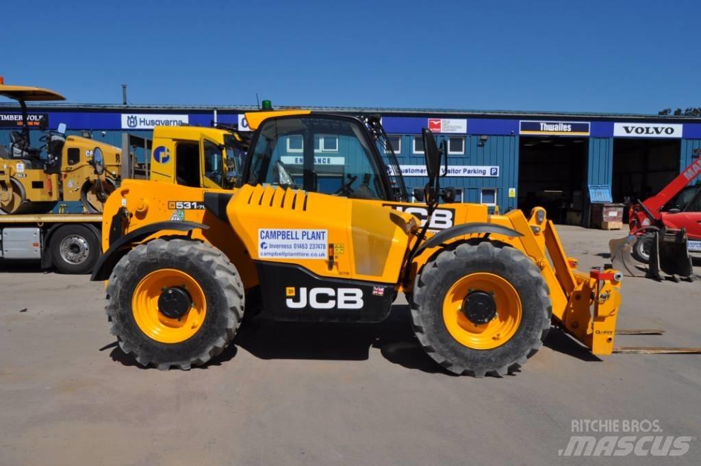 JCB 531-70 Телескопічні навантажувачі