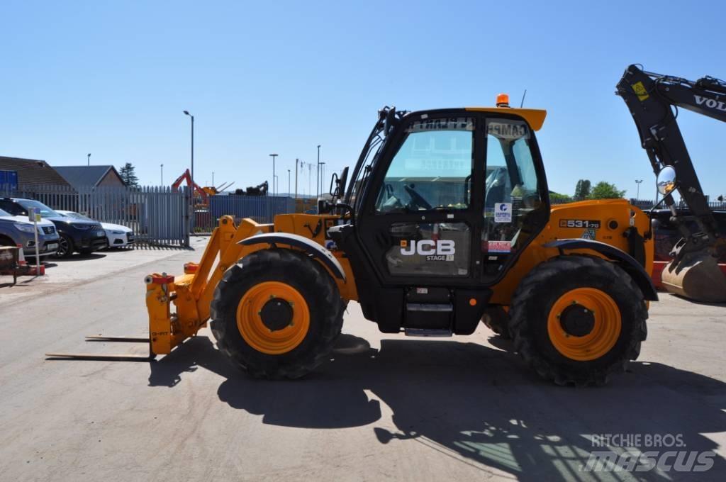 JCB 531-70 Телескопічні навантажувачі