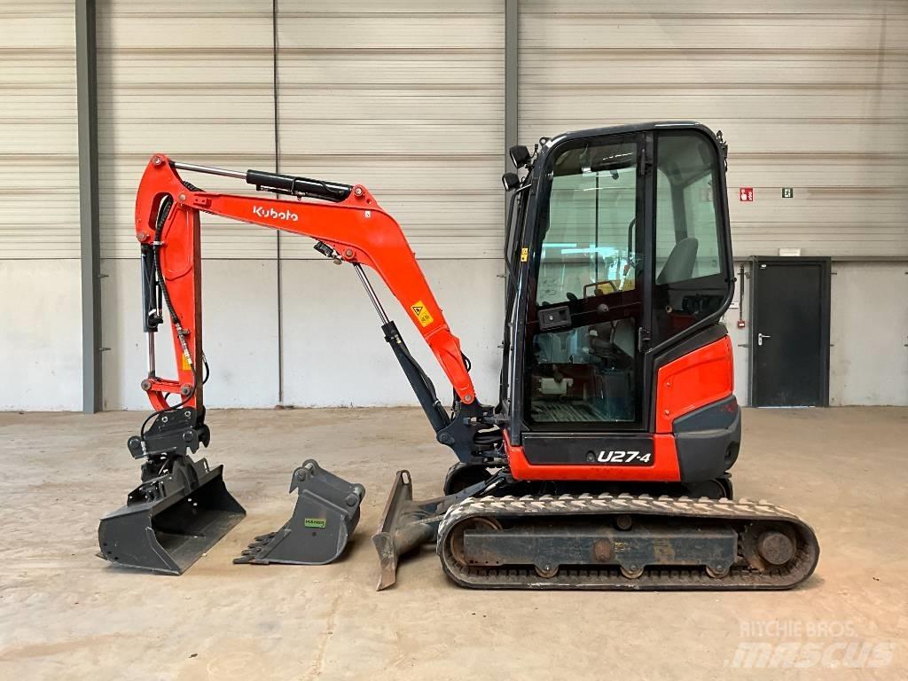 Kubota U 27-4 Міні-екскаватори < 7т