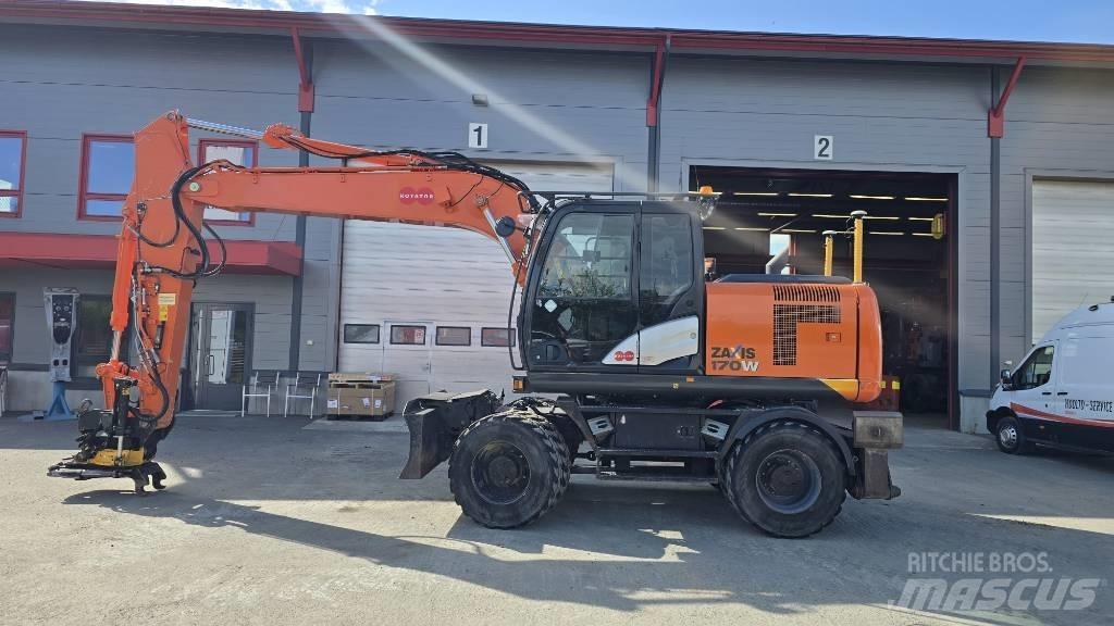 Hitachi ZX 170 W-5 Колісні екскаватори