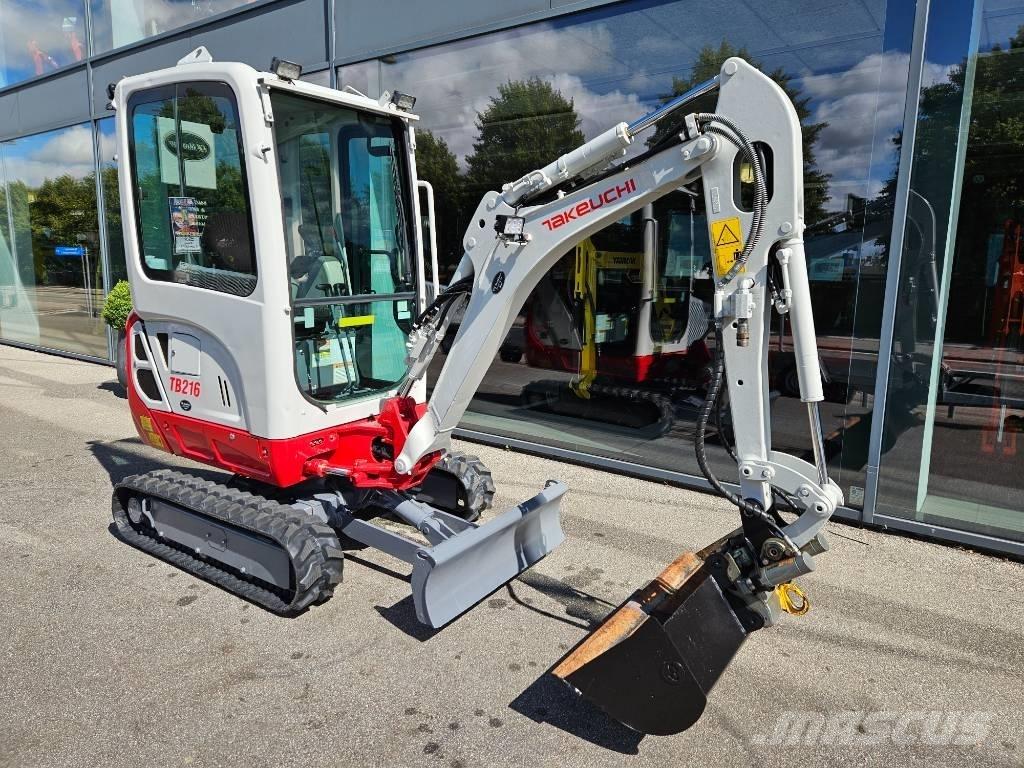 Takeuchi TB 216 Міні-екскаватори < 7т