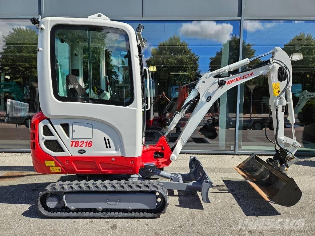 Takeuchi TB 216 Міні-екскаватори < 7т