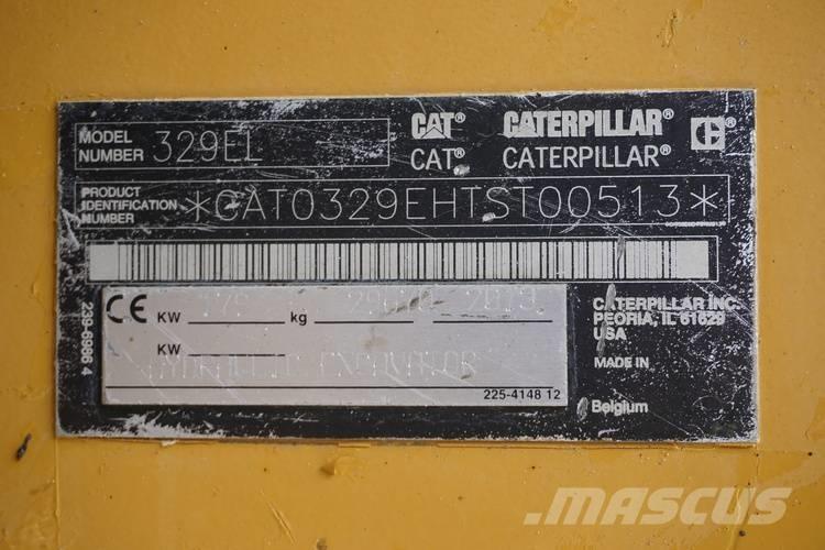 CAT 329 EL Гусеничні екскаватори
