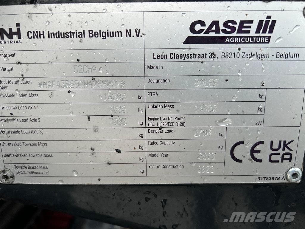 Case IH LB 436 HD Тюкові прес-підбирачі