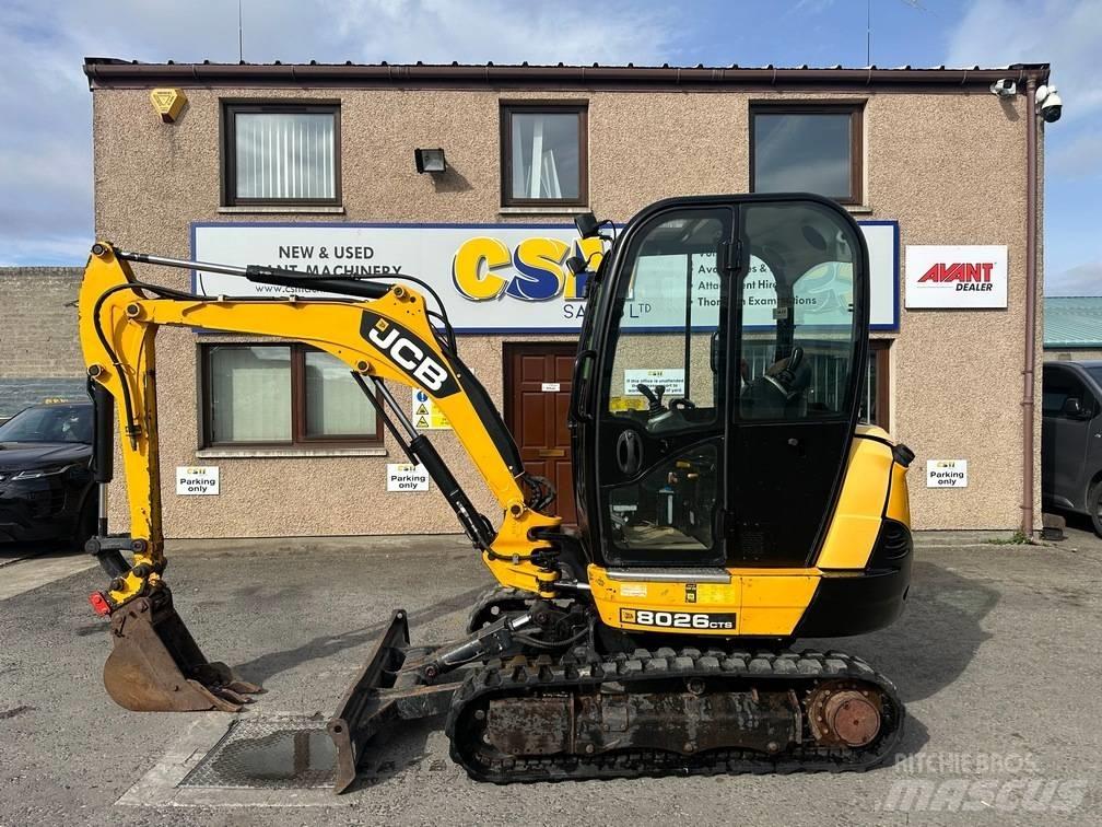 JCB 8026 CTS Міні-екскаватори < 7т