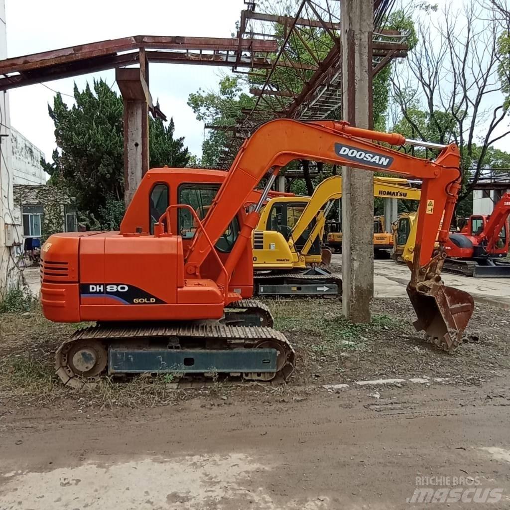 Doosan DH 80 Міні-екскаватори < 7т