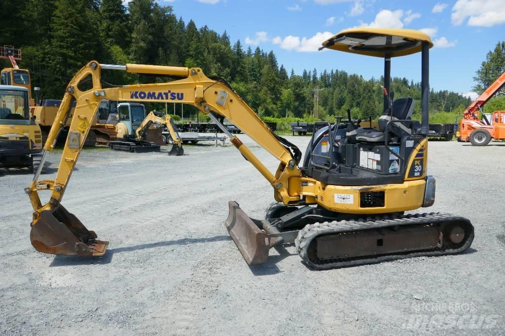 Komatsu PC 30 MR-3 Міні-екскаватори < 7т