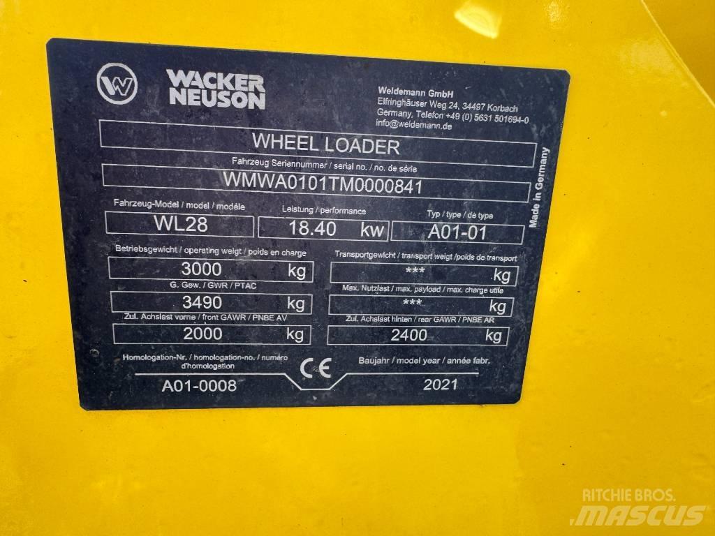 Wacker Neuson WL28 Фронтальні навантажувачі