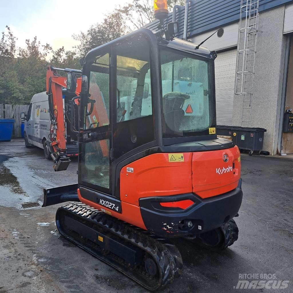 Kubota KX 027-4 Міні-екскаватори < 7т