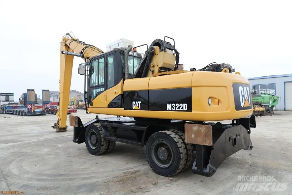 CAT M 322 D Перевантажувачі металобрухту/промислові навантажувачі