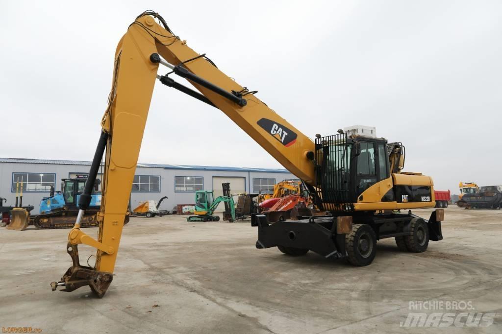 CAT M 322 D Перевантажувачі металобрухту/промислові навантажувачі