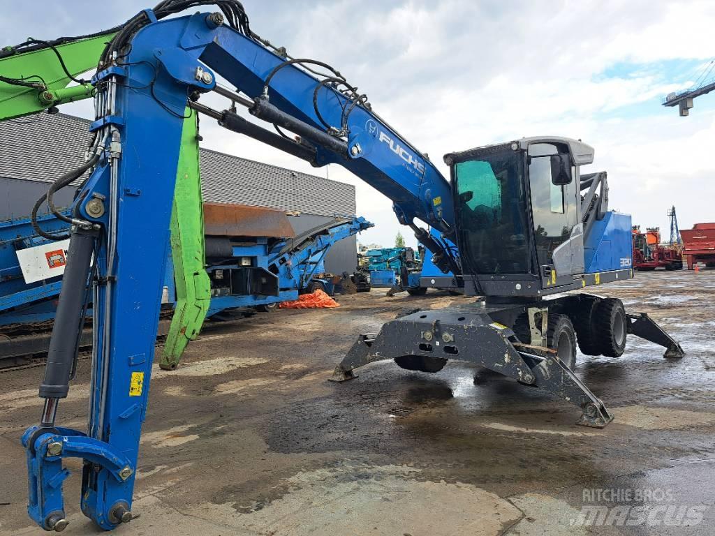 Fuchs MHL320F Перевантажувачі металобрухту/промислові навантажувачі