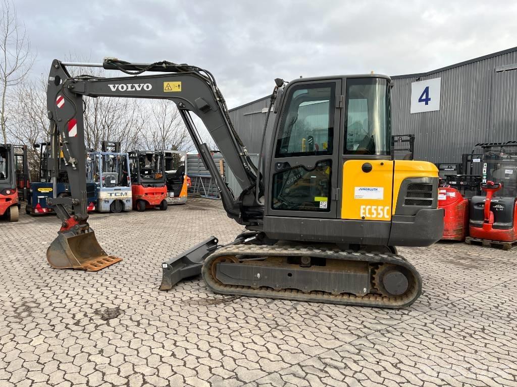 Volvo EC55C Міні-екскаватори < 7т