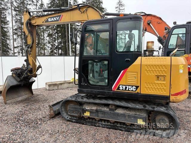Sany SY75C Середні екскаватори 7т. - 12т.