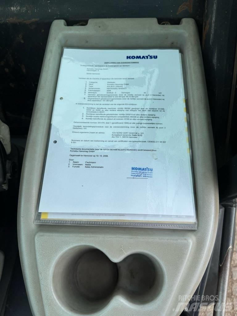 Komatsu WA 80-5 Фронтальні навантажувачі