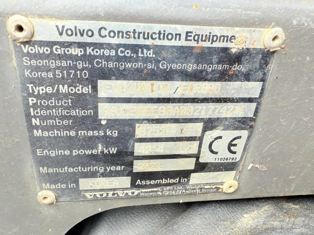 Volvo ECR 88 D PRO Середні екскаватори 7т. - 12т.