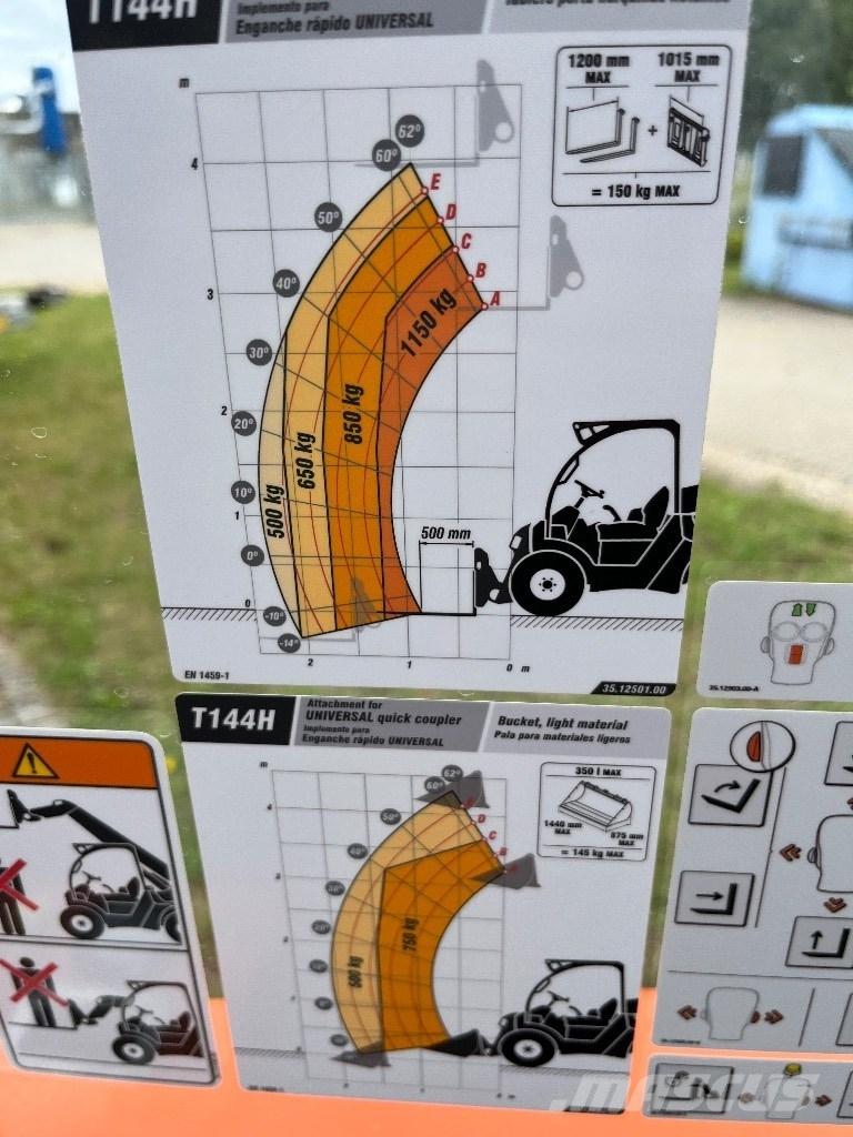 Ausa T 144 H Телескопічні навантажувачі