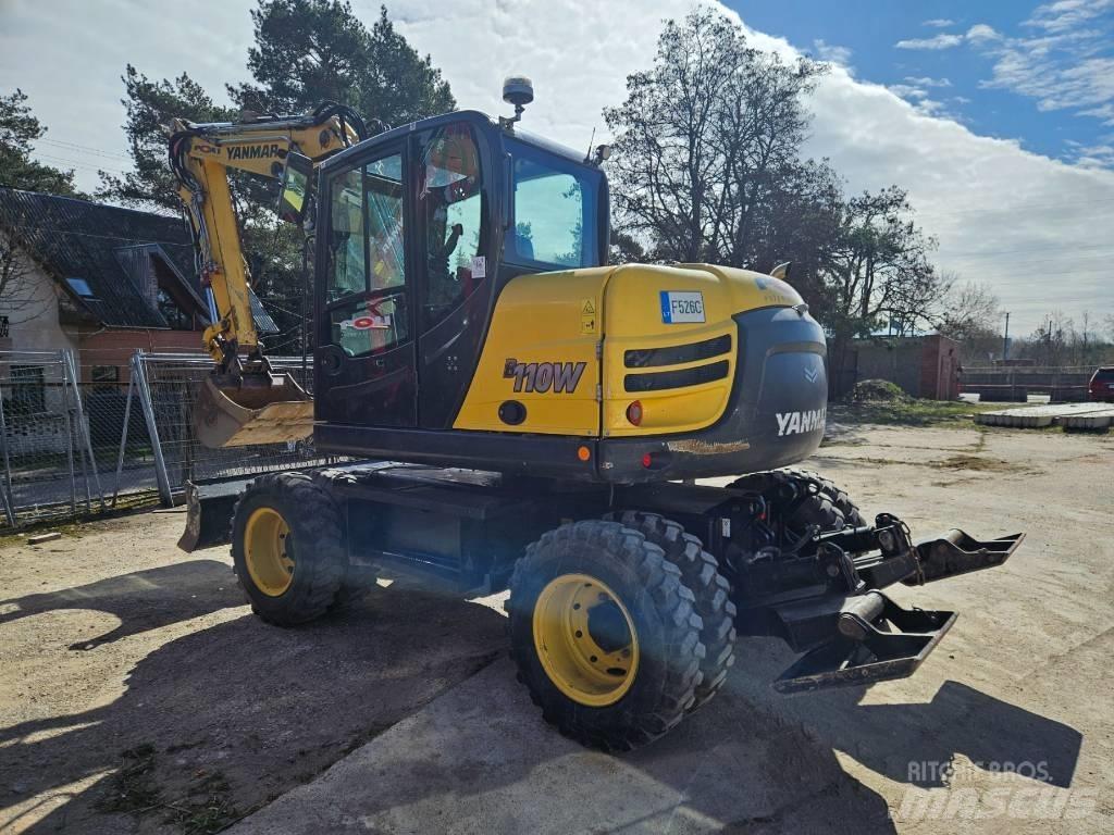 Yanmar B 110 W Екскаватори-навантажувачі