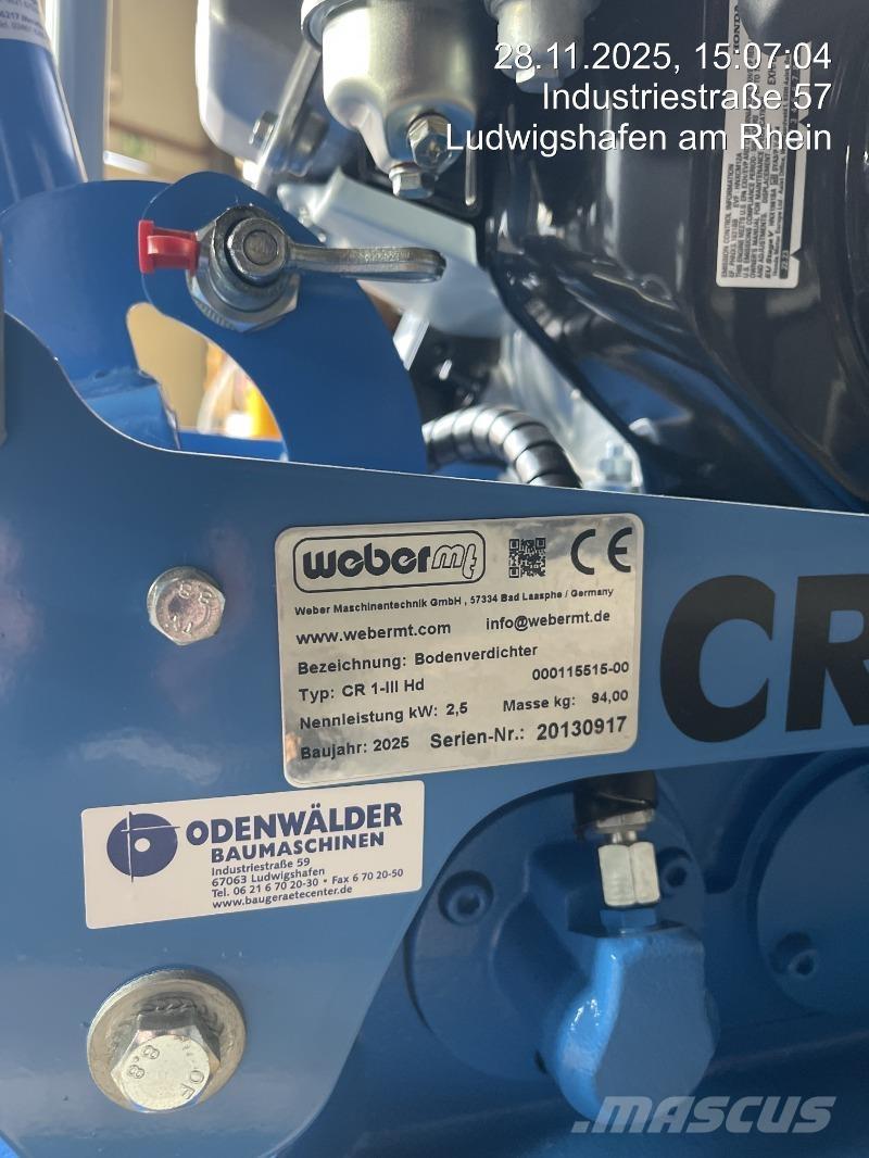 Weber CR1-III Hd Віброплити та вібротрамбовки