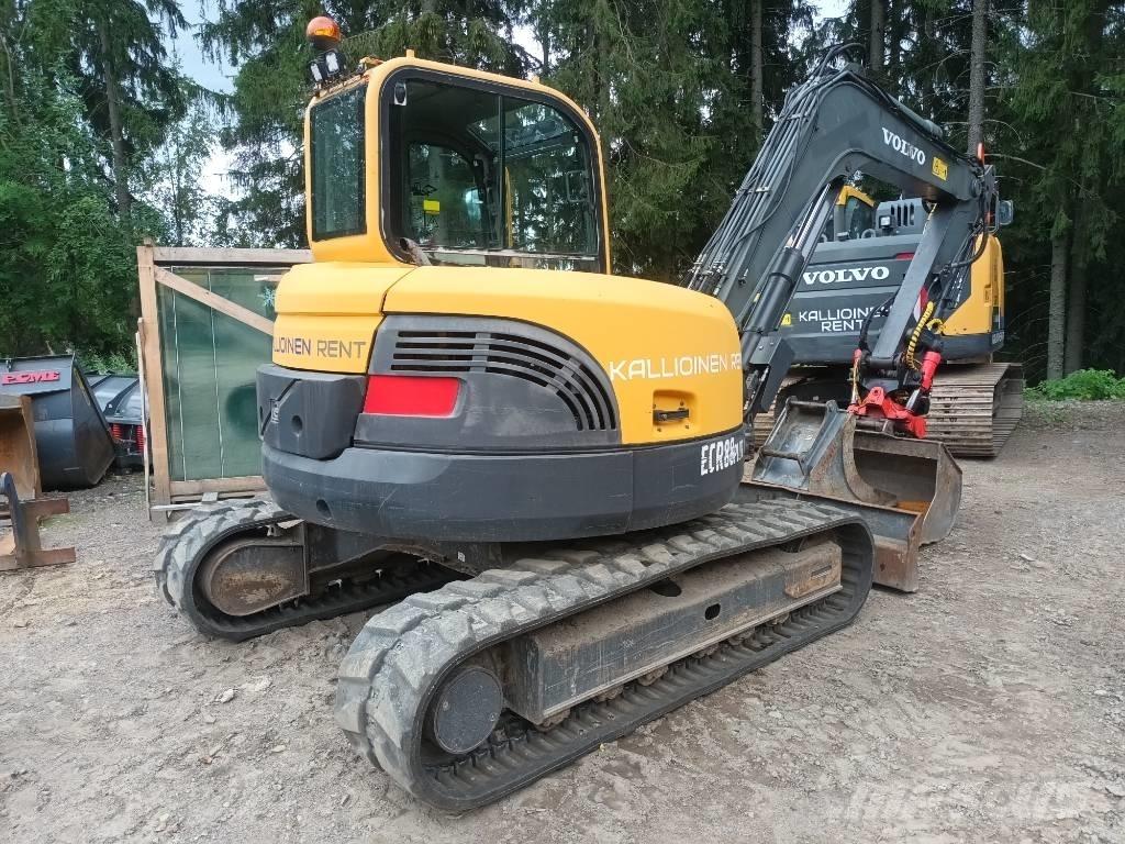 Volvo ECR 88 PLUS Середні екскаватори 7т. - 12т.