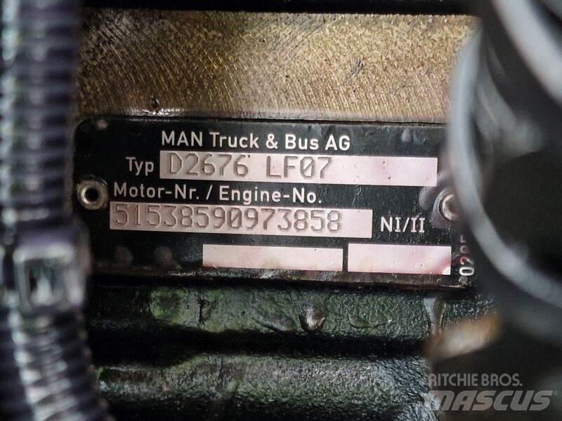 MAN D2676 LF07 Двигуни