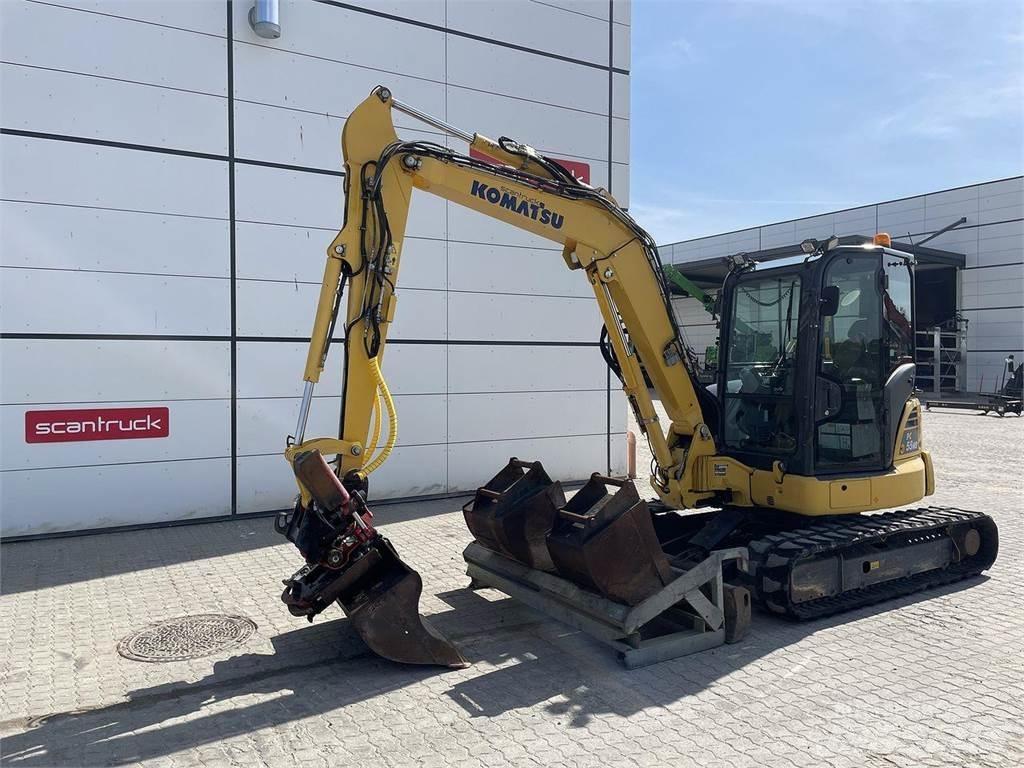 Komatsu PC55MR-5 Колісні екскаватори