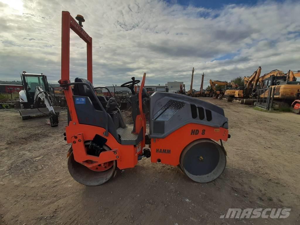 Hamm HD 8 VV Котки тротуарні