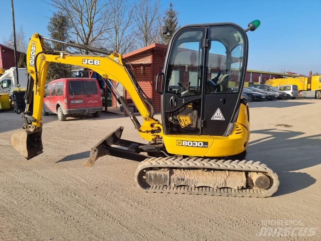 JCB 8030 ZTS Міні-екскаватори < 7т