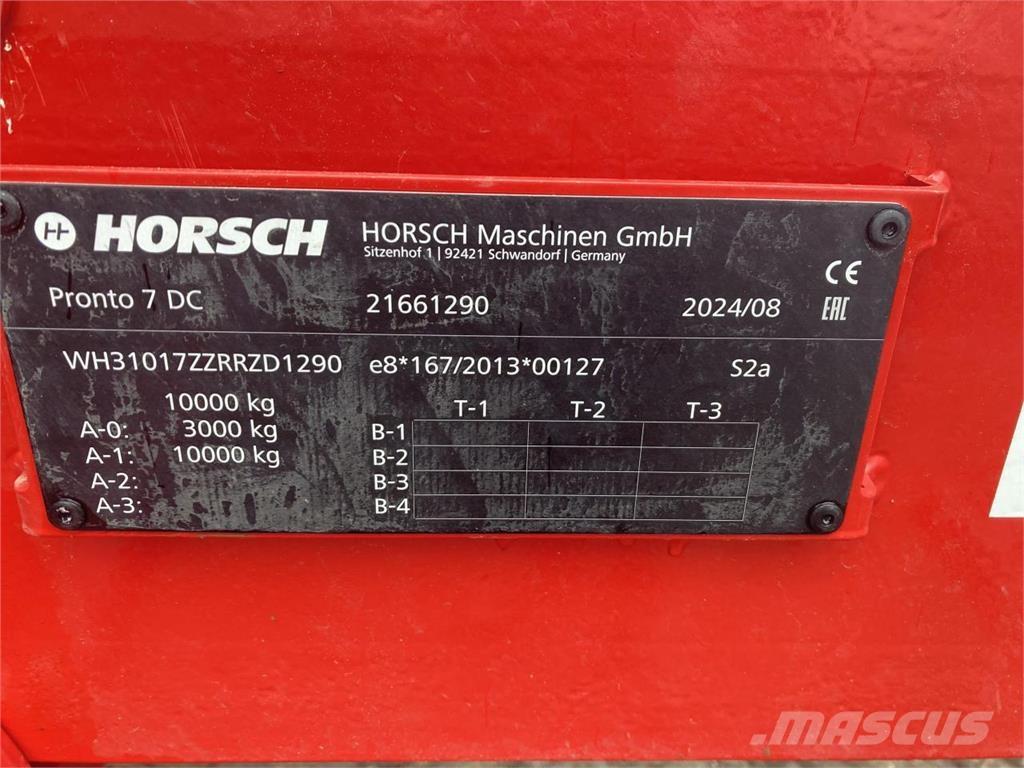 Horsch Pronto 7DC Сівалки