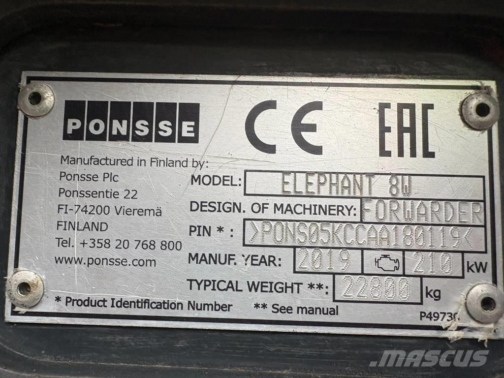 Ponsse Elephant Форвардери