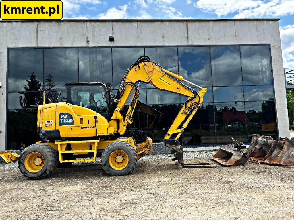 Komatsu PW 118 MR-8 Колісні екскаватори