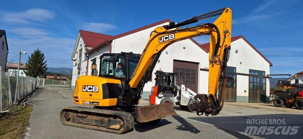 JCB 86C-1 Середні екскаватори 7т. - 12т.