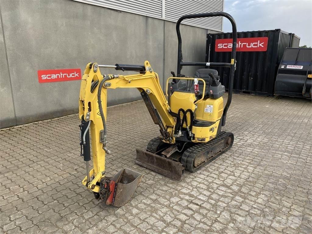 Yanmar VIO12 Колісні екскаватори