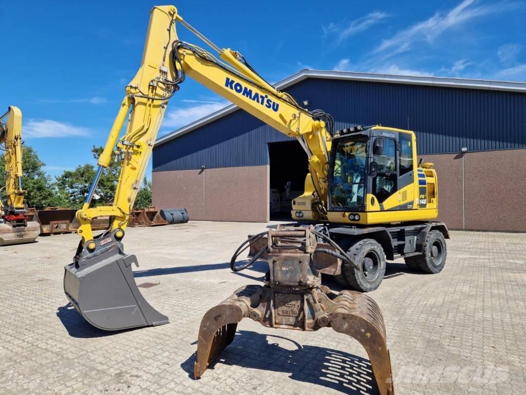 Komatsu PW 148-11 Колісні екскаватори