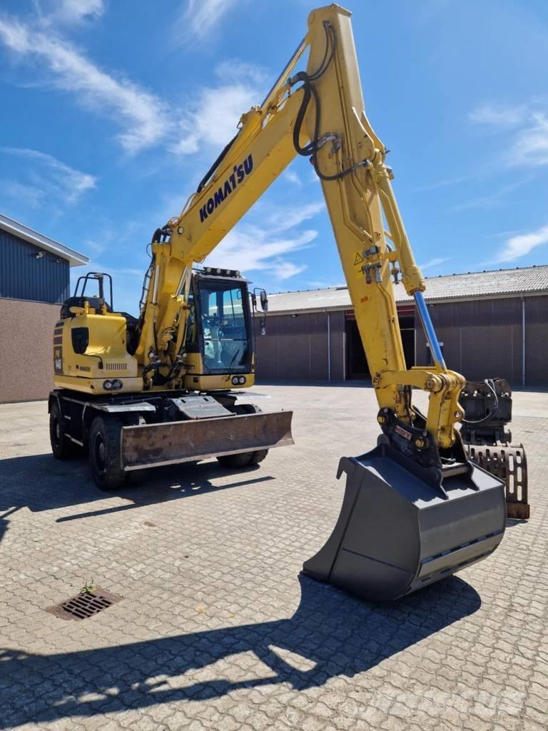 Komatsu PW 148-11 Колісні екскаватори