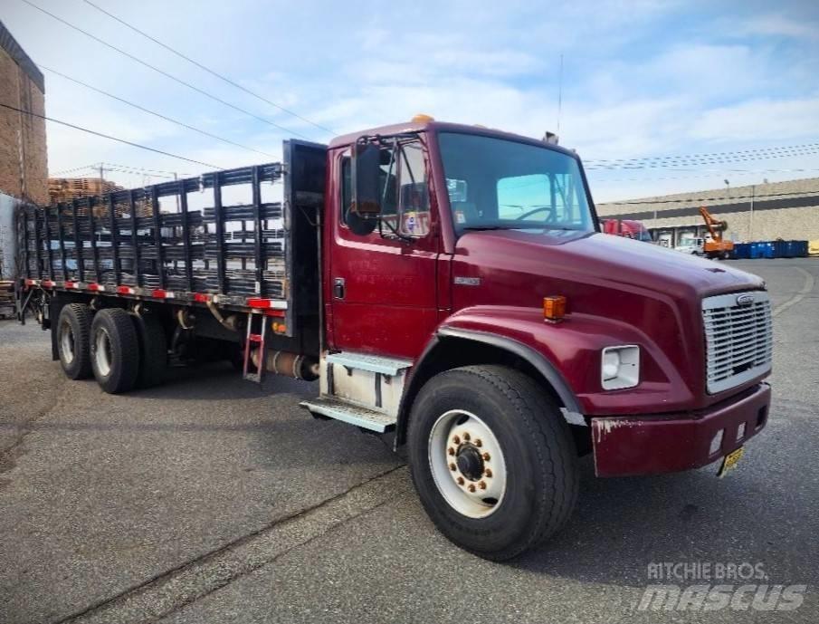 Freightliner fl80 Вантажівки-платформи/бокове розвантаження