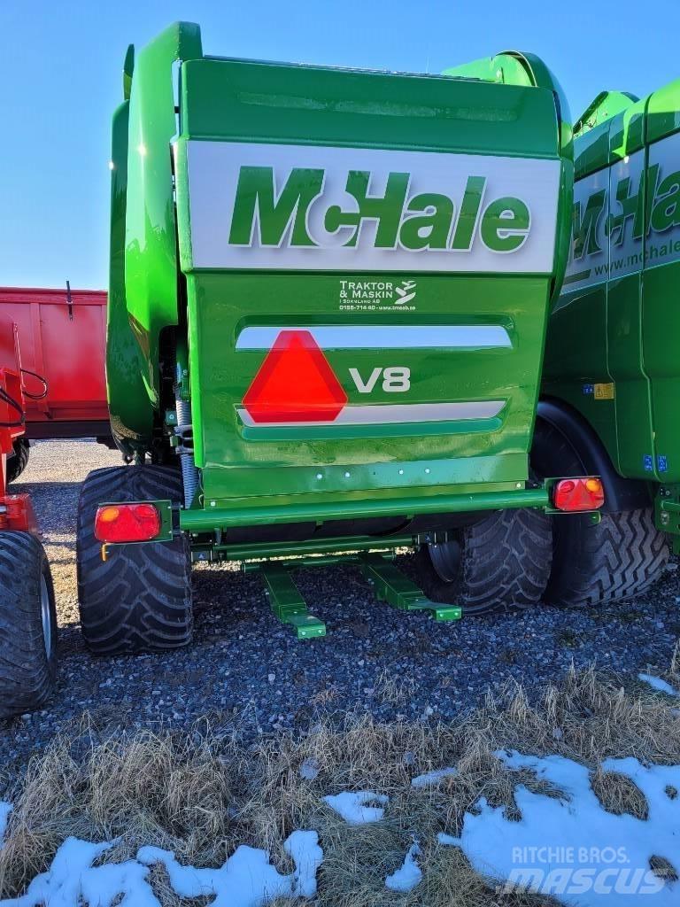 McHale V8 Рулонні прес-підбирачі