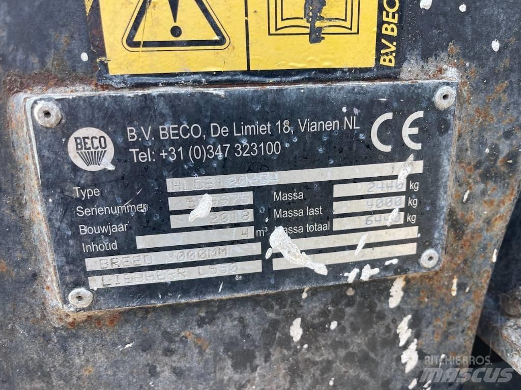 Liebherr 550 CDC + BSS Фронтальні навантажувачі