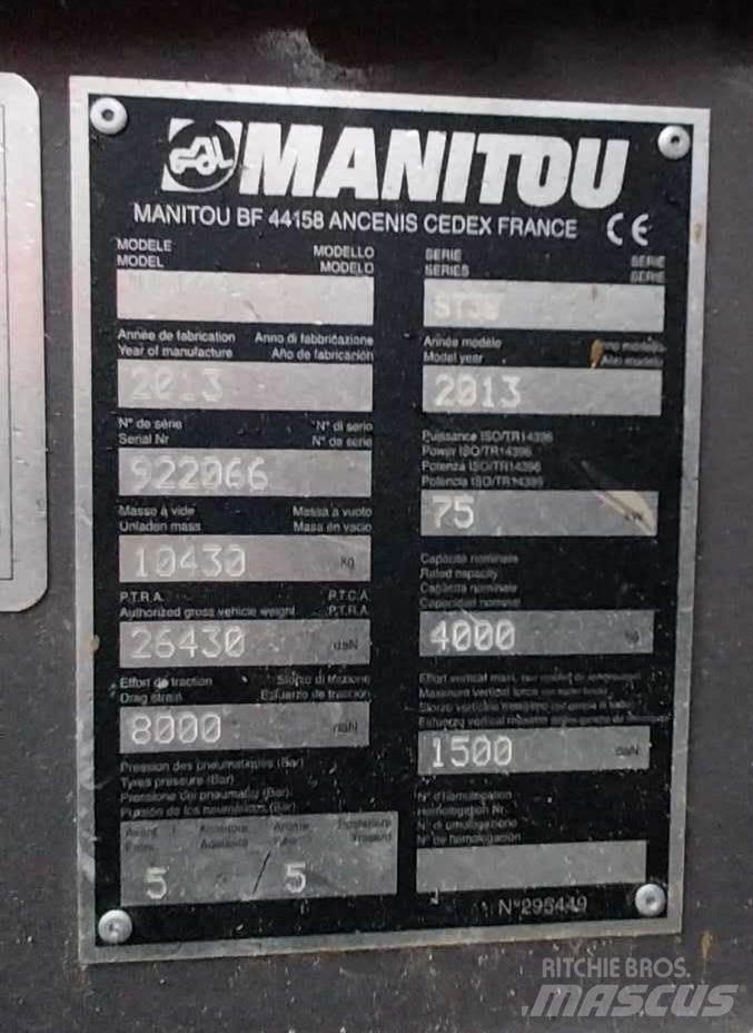Manitou MT1440 Телескопічні навантажувачі