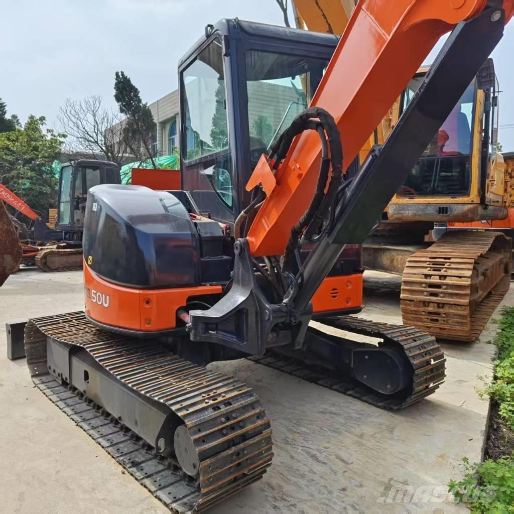 Hitachi ZX 50 U Міні-екскаватори < 7т