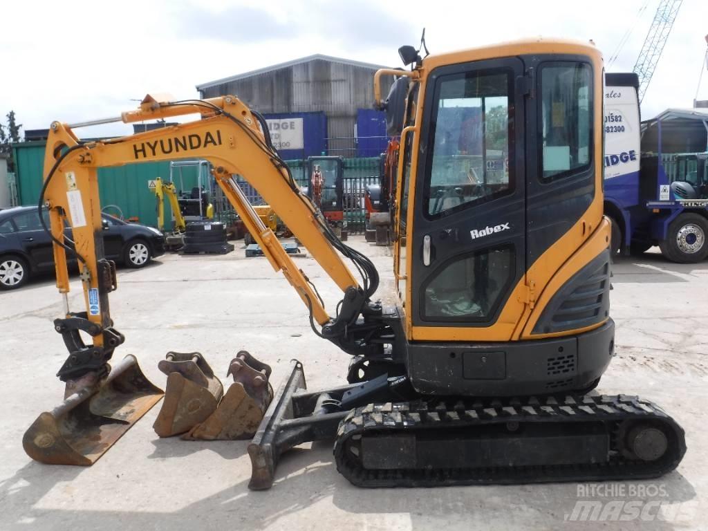 Hyundai Robex 27 Z-9 Міні-екскаватори < 7т