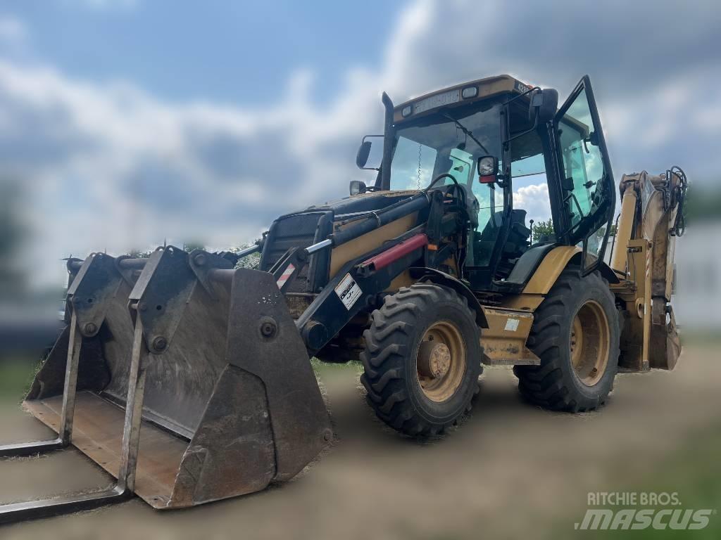 CAT 428 Екскаватори-навантажувачі