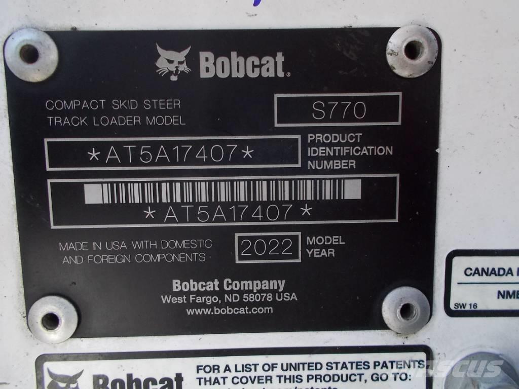 Bobcat S770 Міні-навантажувачі