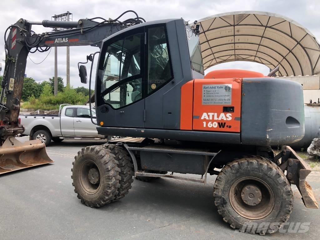 Atlas 160 WSR Колісні екскаватори