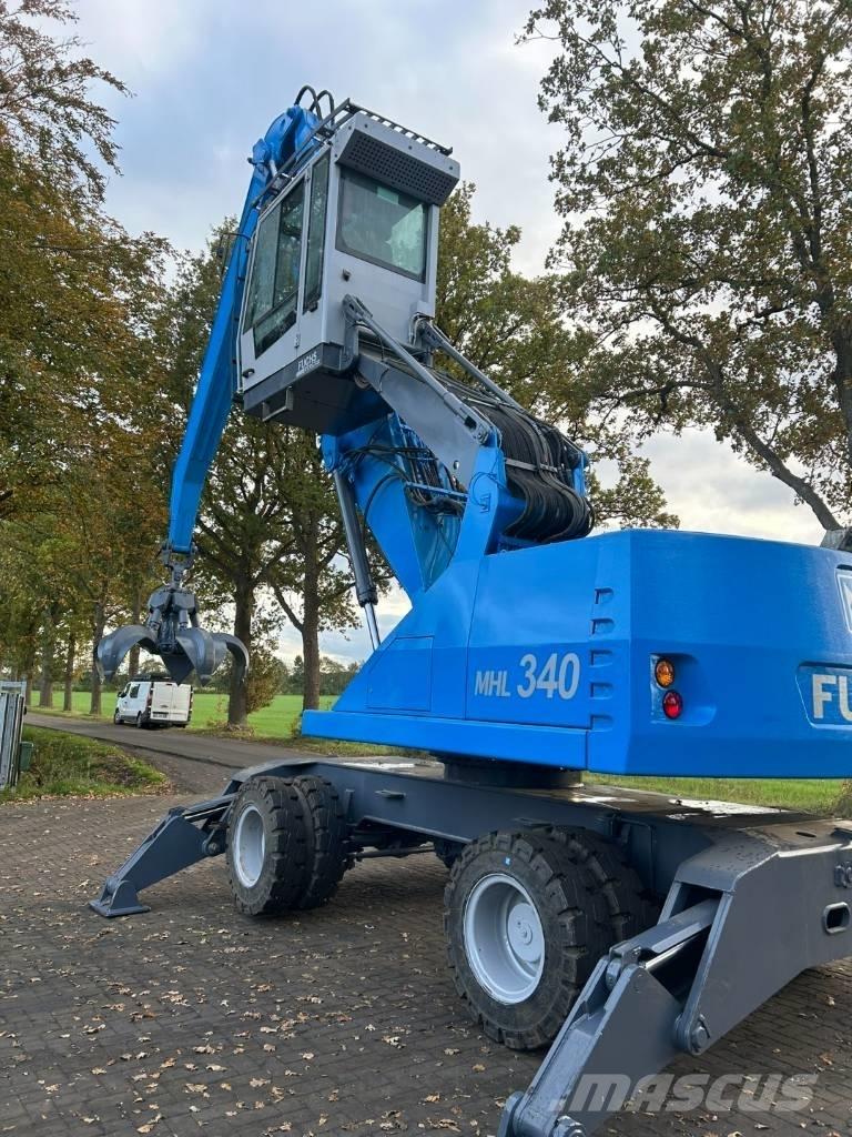 Fuchs 340 Перевантажувачі металобрухту/промислові навантажувачі