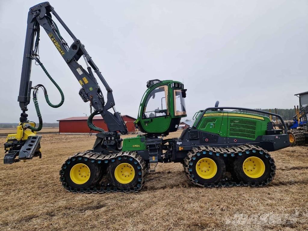 John Deere 1170 G Харвестери