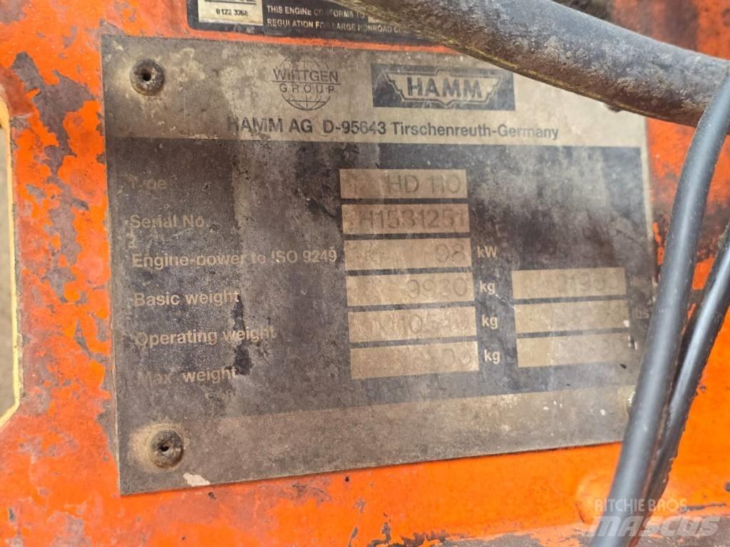 Hamm HD 110 Котки тротуарні