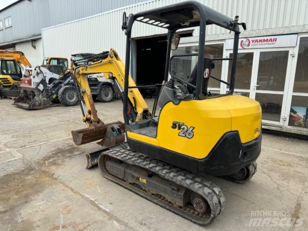 Yanmar SV26 (00572) Міні-екскаватори < 7т