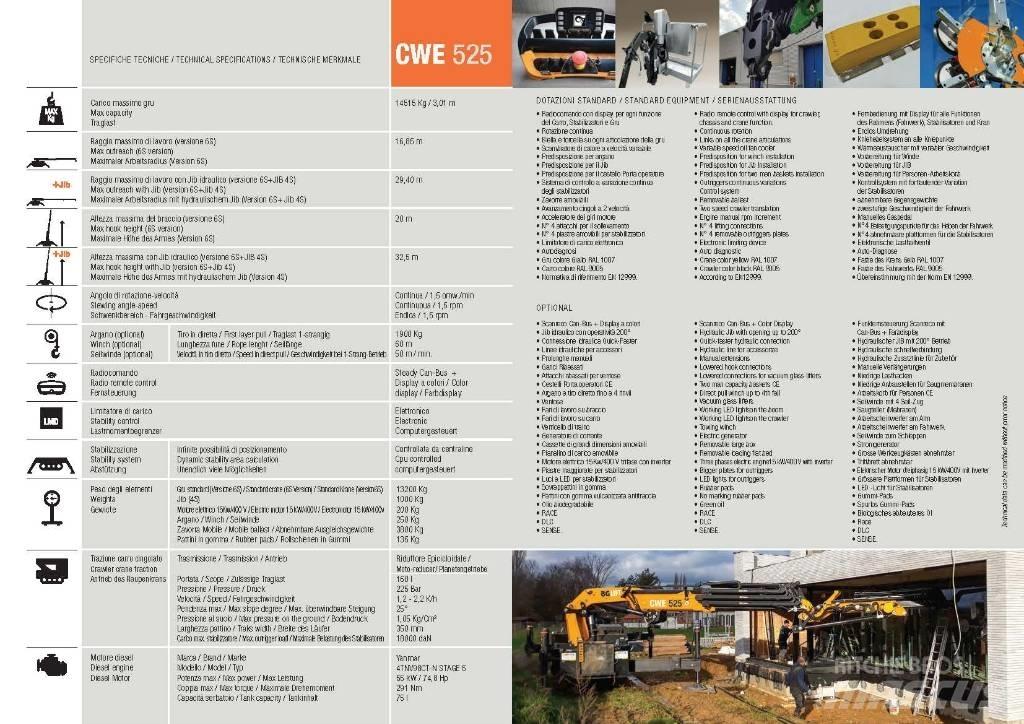 BG Lift CWE 525 Гусеничні крани