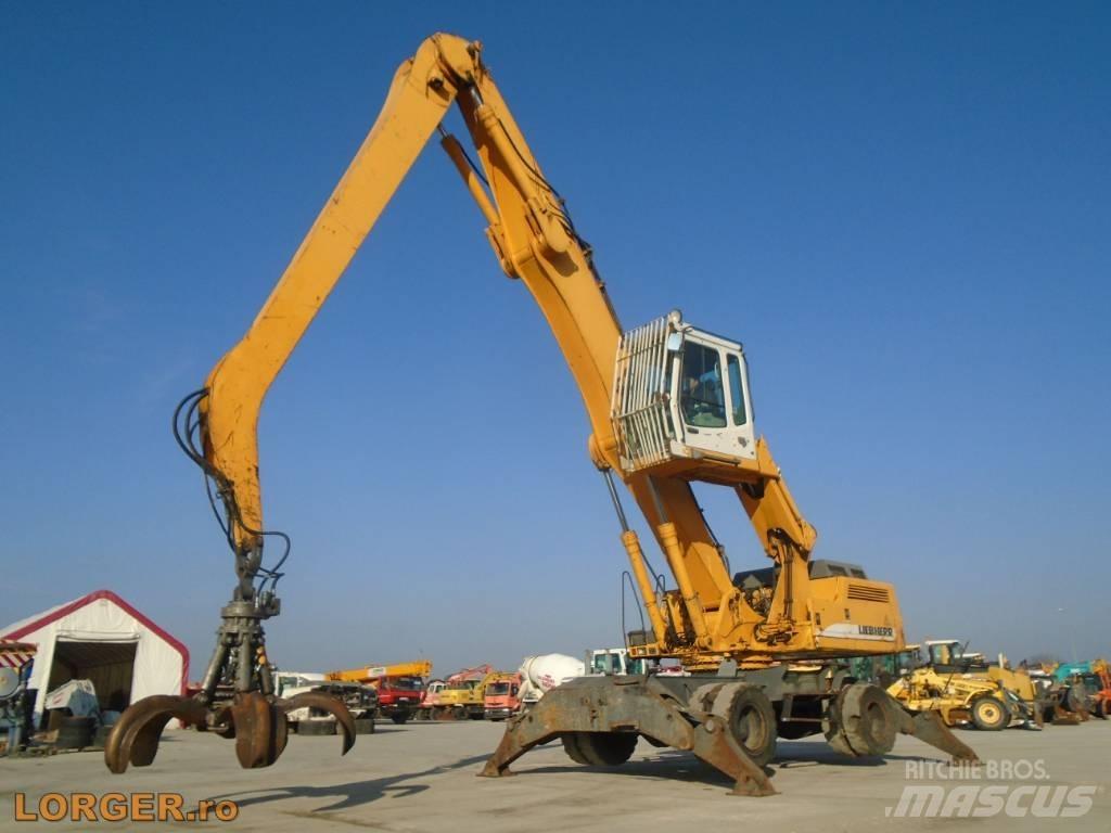Liebherr A 934 B Перевантажувачі металобрухту/промислові навантажувачі